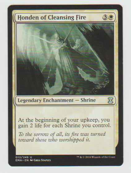 Eternal Masters Honden of Cleansing Fire