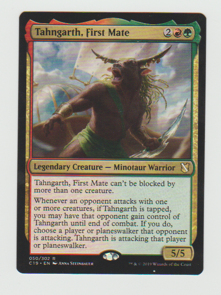 Commander 2019 Tahngarth, First Mate