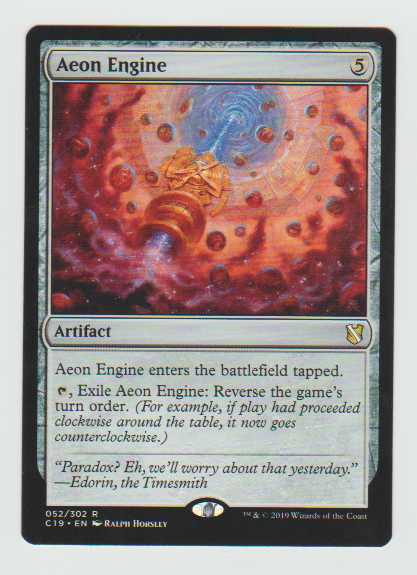 Commander 2019 Aeon Engine