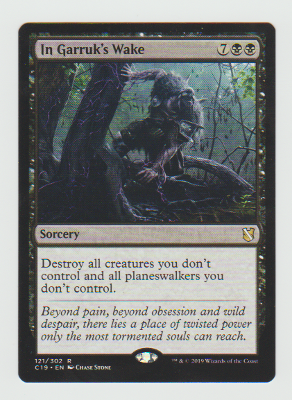 Commander 2019 In Garruk's Wake