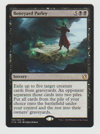 Commander 2019 Boneyard Parley