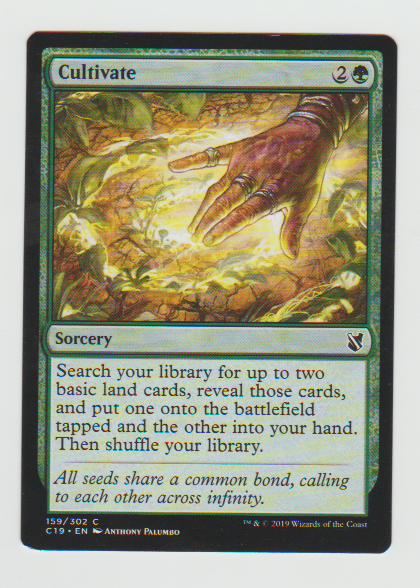 Commander 2019 Cultivate