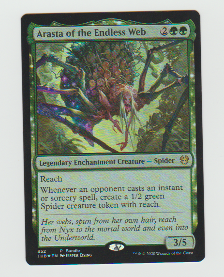 Theros Beyond Death Arasta of the Endless Web Promo Foil
