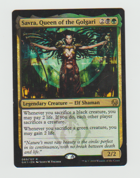 GRN Guild Kit Savra, Queen of the Golgari