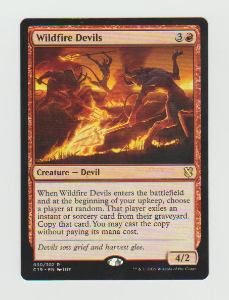 Commander 2019 Wildfire Devils