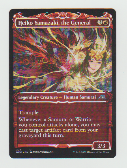 Kamigawa Neon Dynasty Heiko Yamazuki Showcase