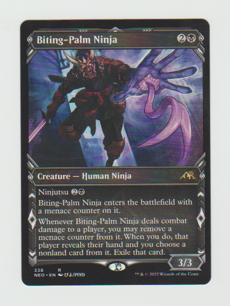 Kamigawa Neon Dynasty Biting-Palm Ninja Showcase