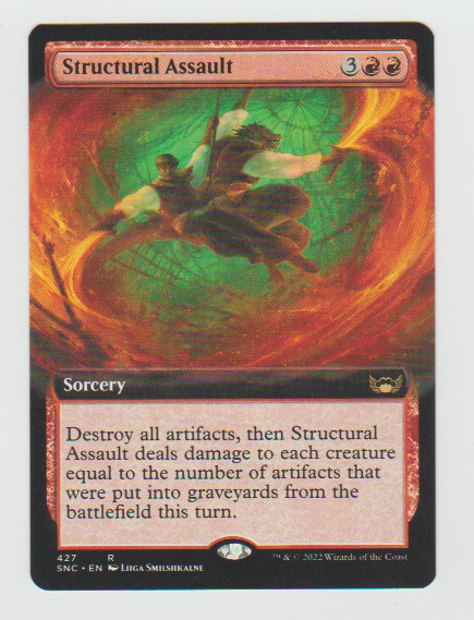 Streets of New Capenna Structural Assault Extended Art