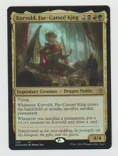 Load image into Gallery viewer, Throne of Eldraine Korvold, Fae-Cursed King Foil
