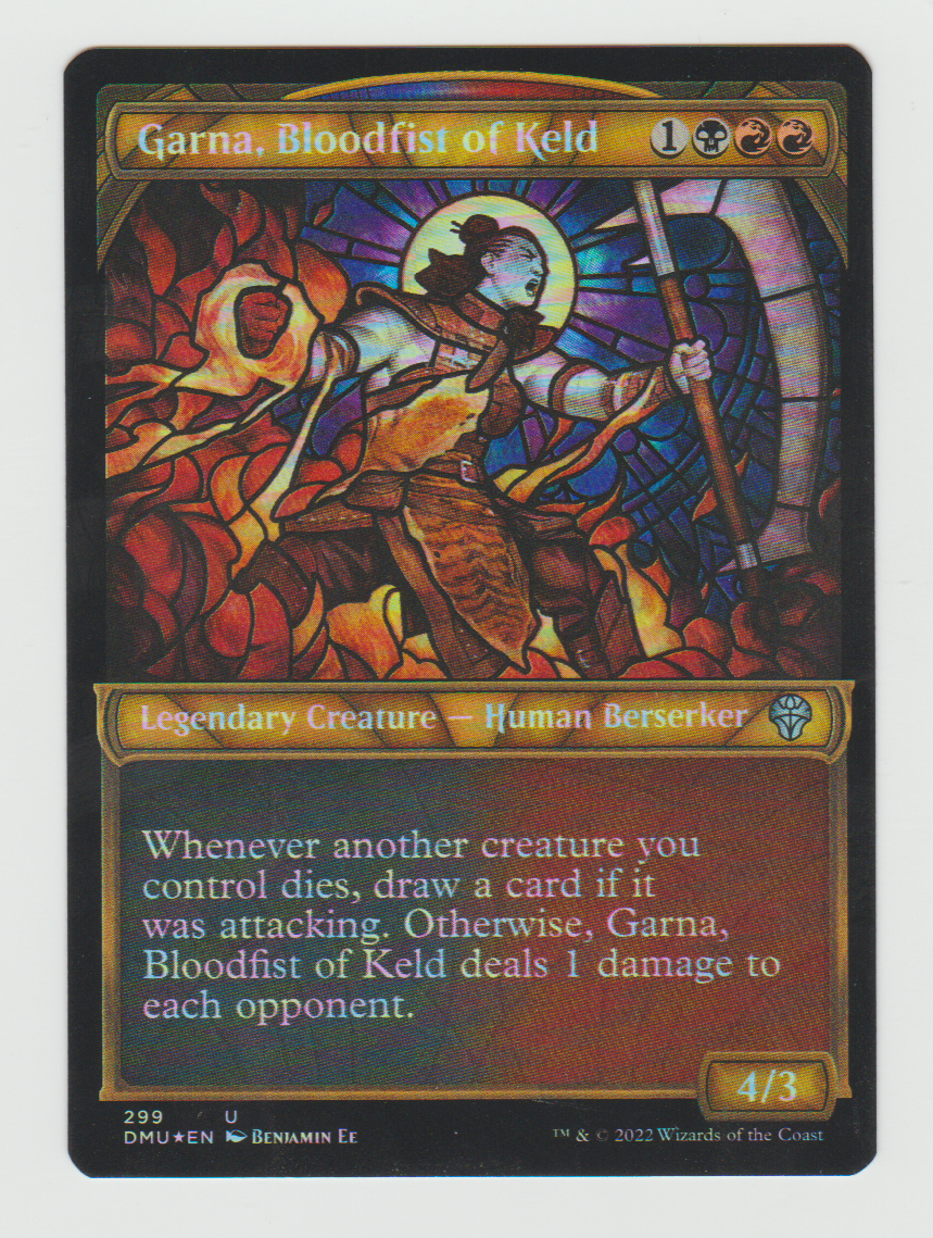 Dominaria United Garna, Bloodfist of Keld Showcase Foil