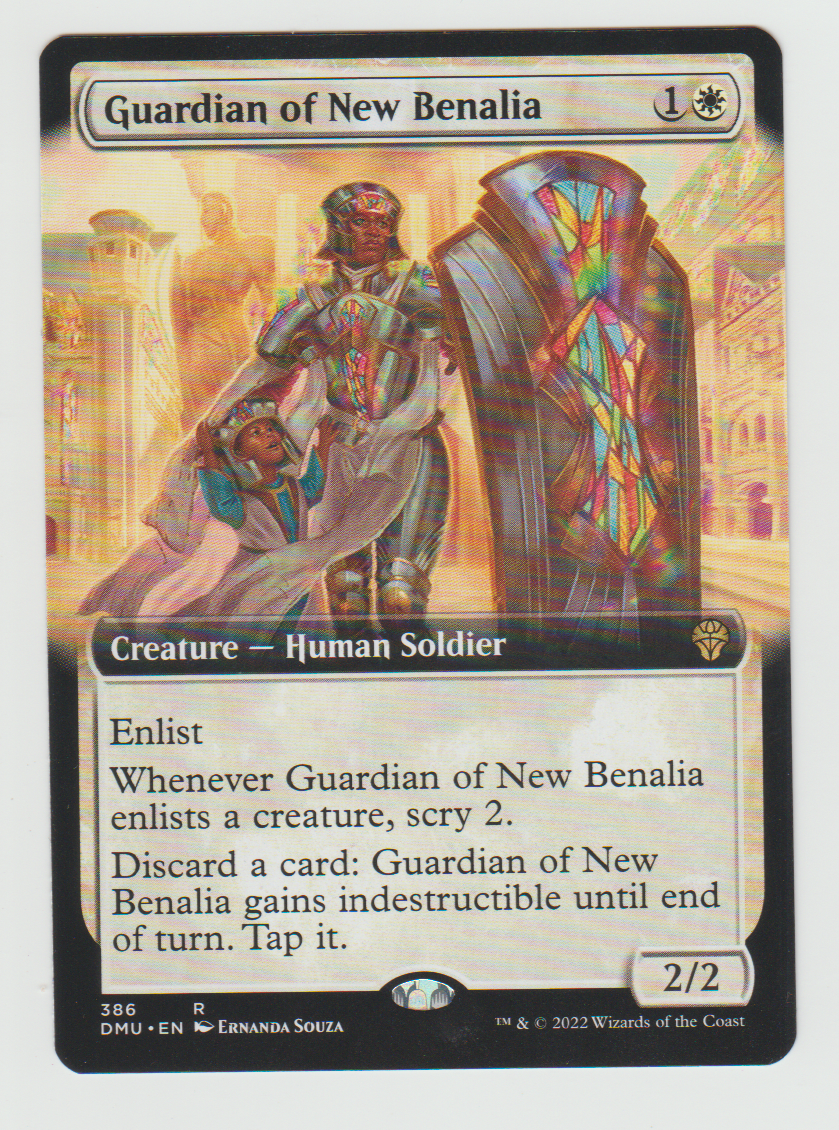Dominaria United Guardian of New Benalia Extended Art