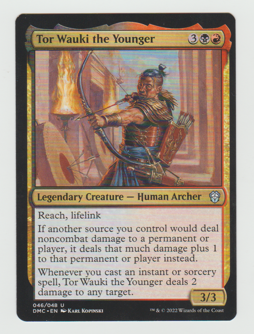 Dominaria United Commander Tor Wauki the Younger