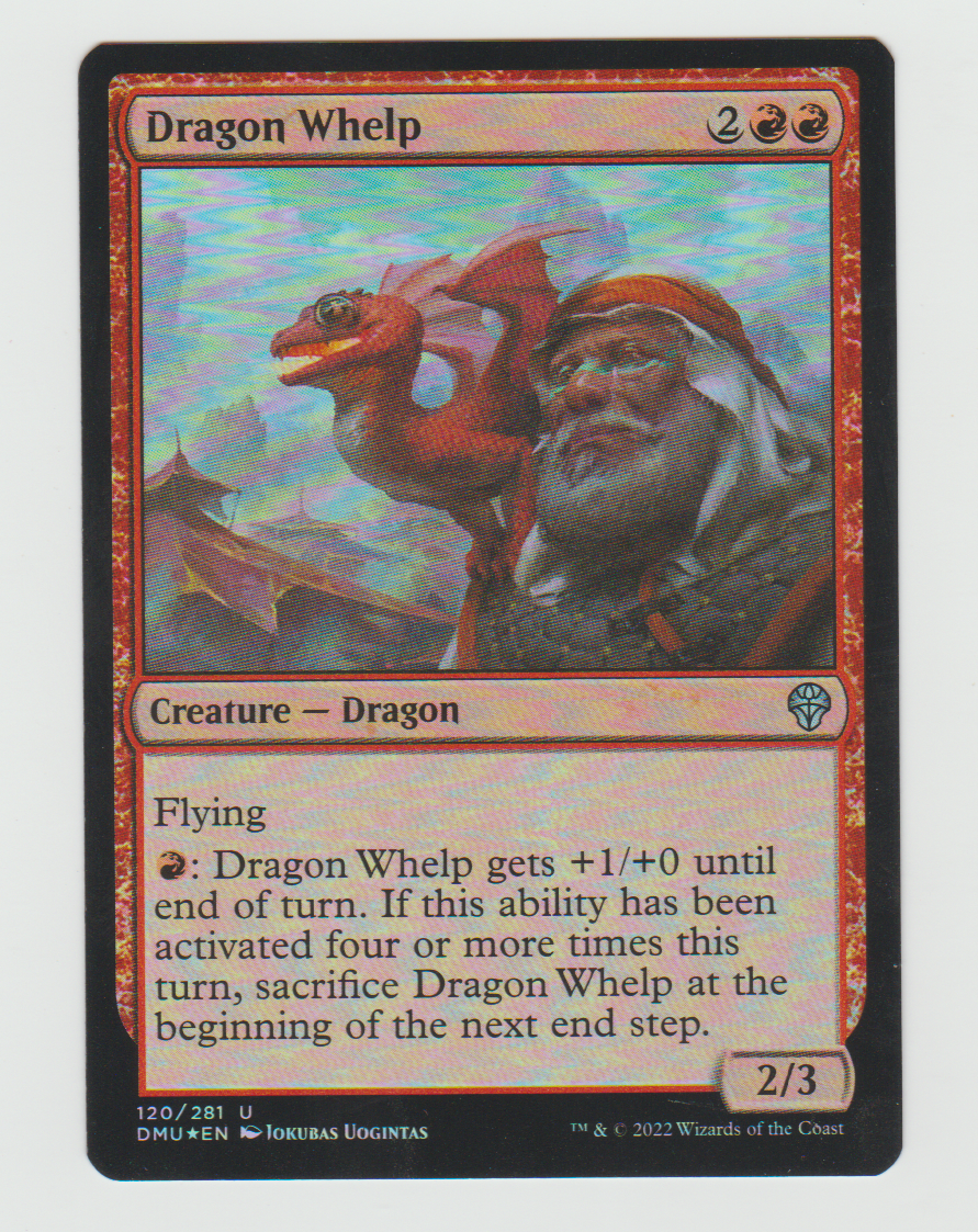 Dominaria United Dragon Whelp Foil