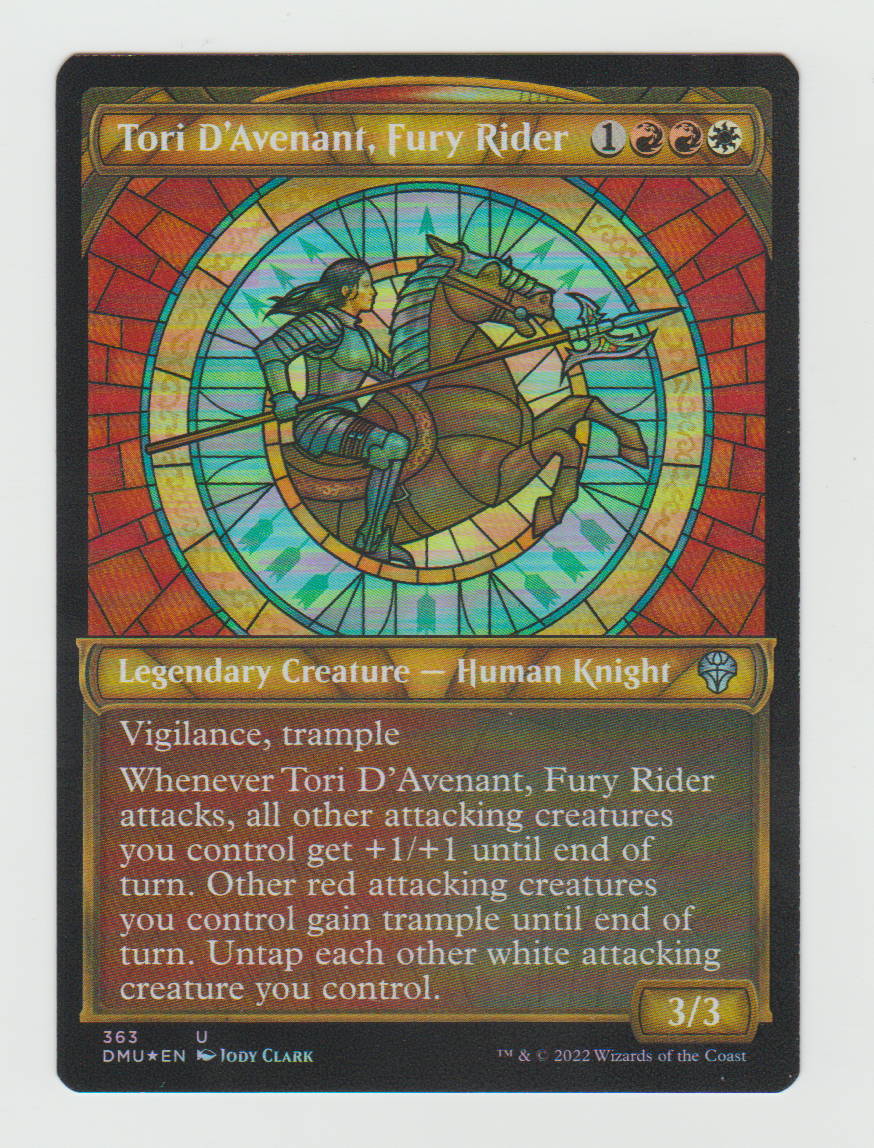 Dominaria United Tori D'Avenant Etched Foil Showcase