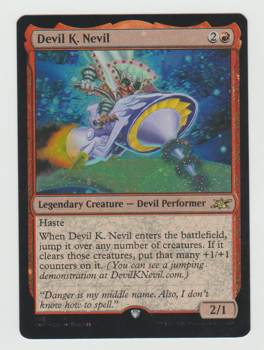 Unfinity Devil K. Nevil Galaxy Foil
