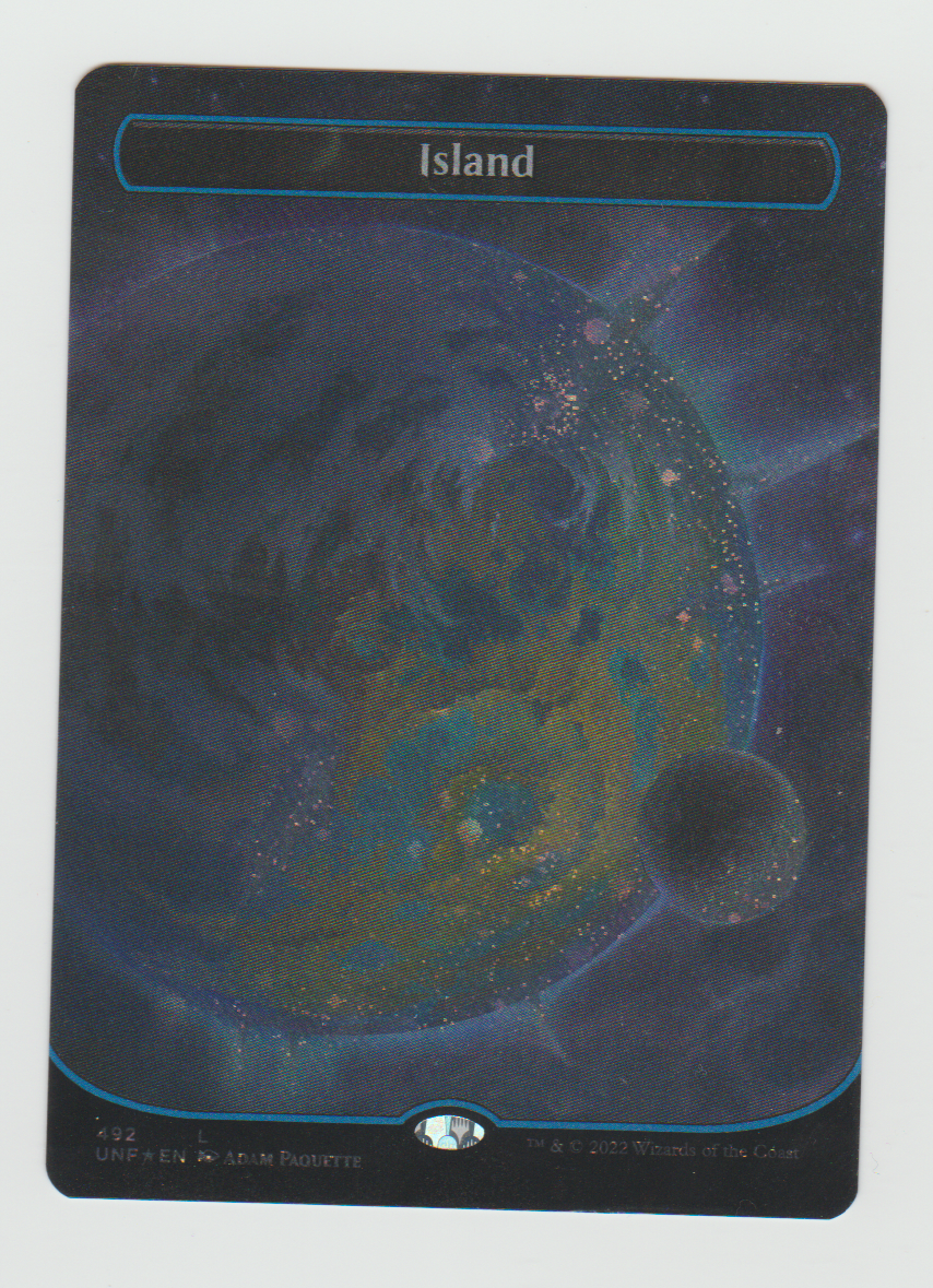 Unfinity Island Galaxy Foil