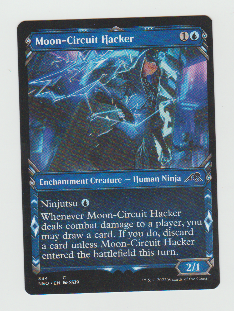 Kamigawa Neon Dynasty Moon-Circuit Hacker Showcase