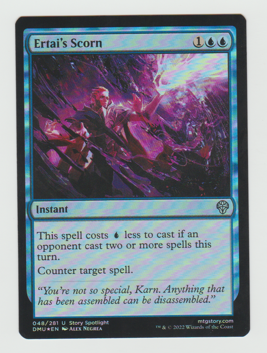Dominaria United Ertai's Scorn Foil