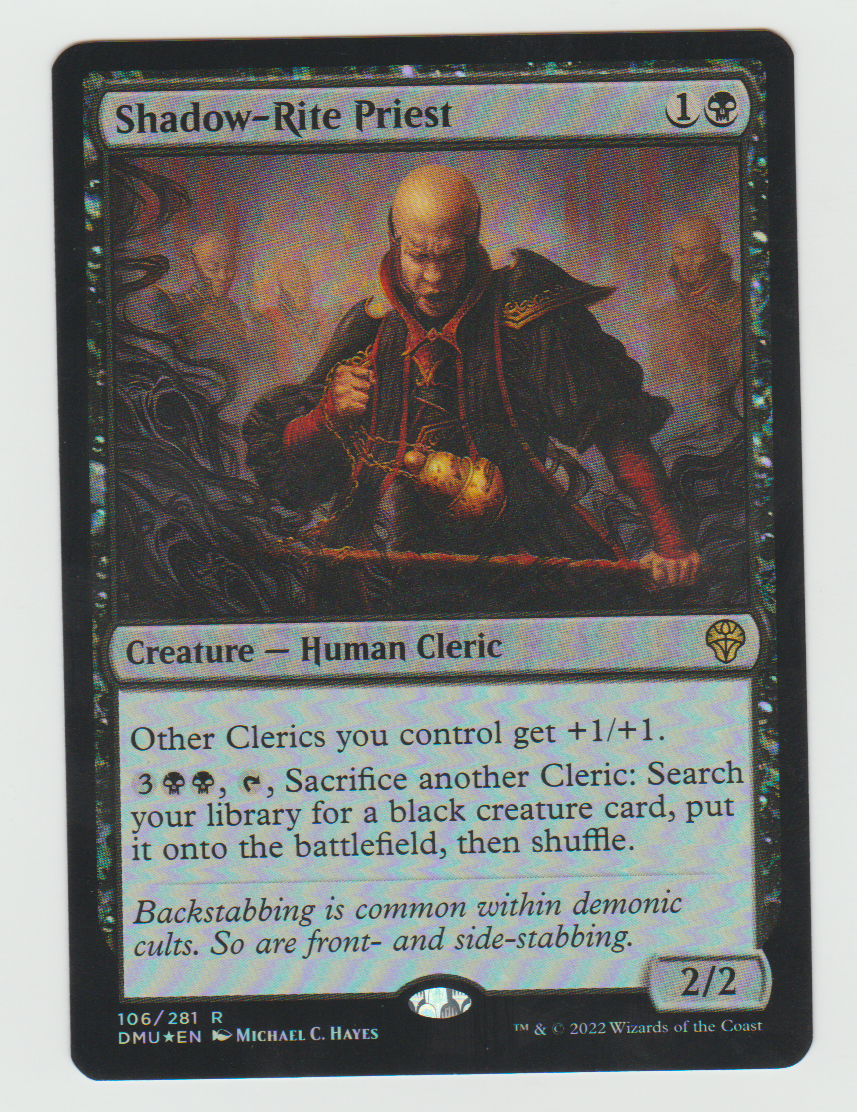 Dominaria United Shadow-Rite Priest Foil