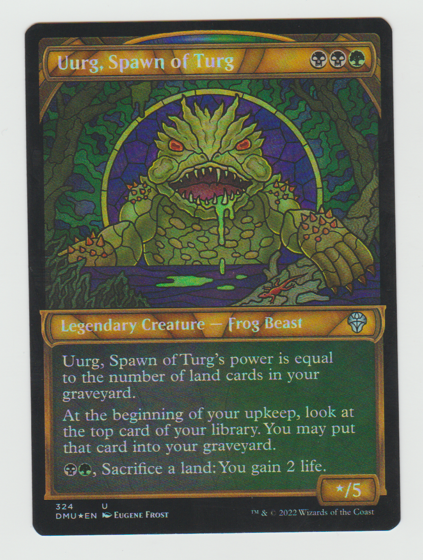 Dominaria United Uurg, Spawn of Turg Showcase Foil