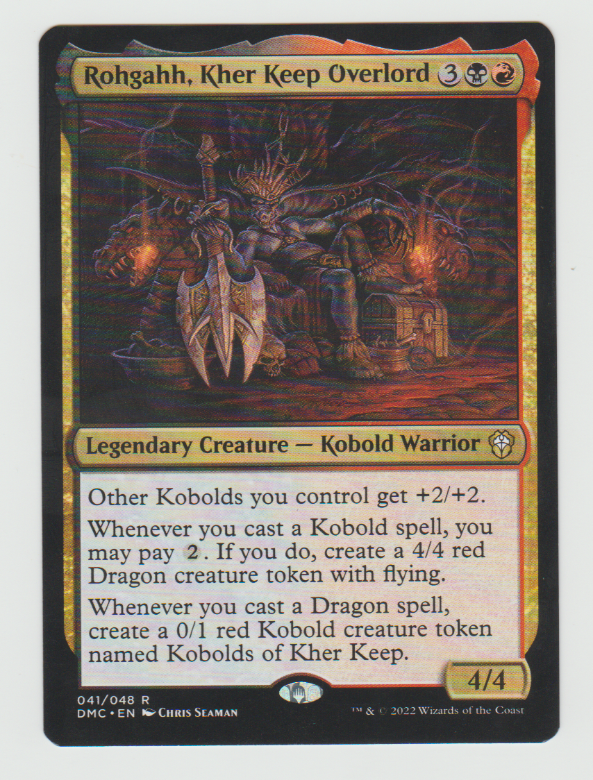 Dominaria United Commander Rohgahh, Kher Keep Overlord