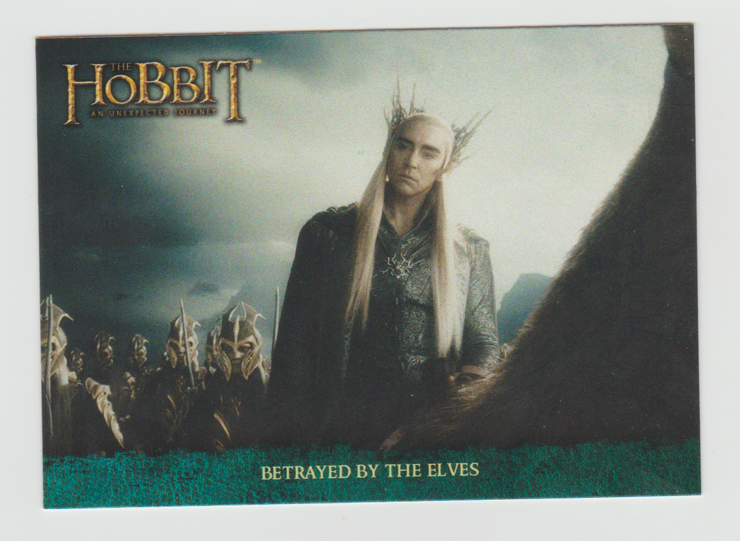2014 The Hobbit An Unexpected Journey Lonely Mountain Flashbacks #P-11 Betrayed by the Elves