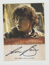 Load image into Gallery viewer, 2015 The Hobbit The Desolation Of Smaug Autographs John Bell as Bain son of Bard
