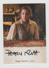 Load image into Gallery viewer, 2015 The Hobbit The Desolation Of Smaug Autographs Peggy Nesbitt as Sigrid
