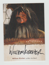 Load image into Gallery viewer, 2015 The Hobbit The Desolation Of Smaug Autographs William Kircher as Bilfur the Dwarf
