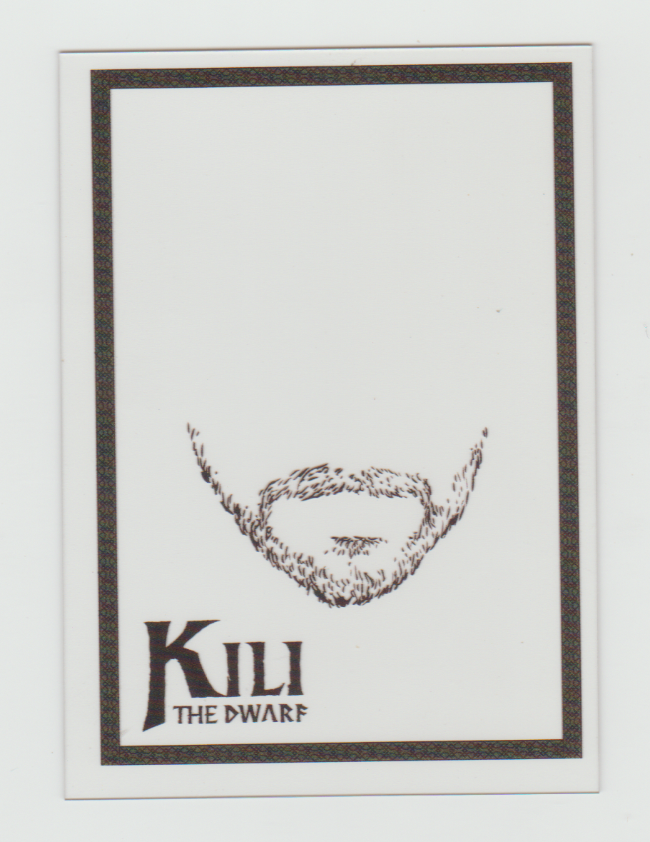 2015 The Hobbit The Desolation Of Smaug Beard Acetate Kili the Dwarf