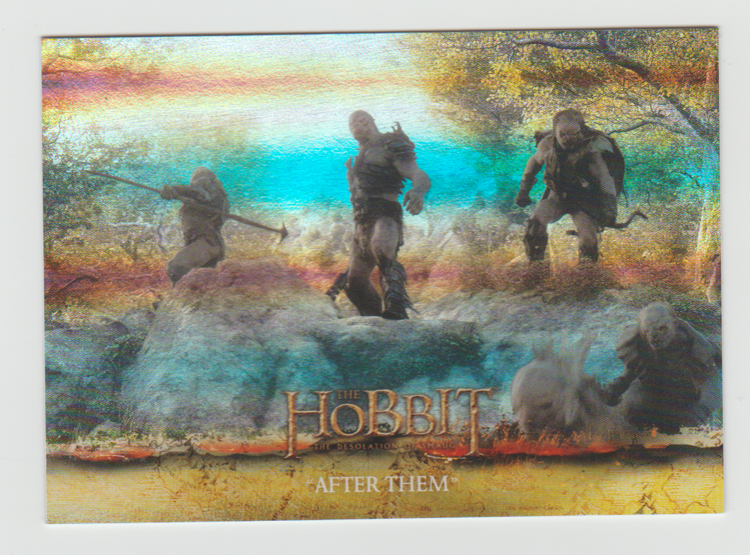 2015 The Hobbit The Desolation Of Smaug Base Foil #22 After Them