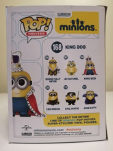 Load image into Gallery viewer, 2015 Minions Pop Vinyl #168 King Bob
