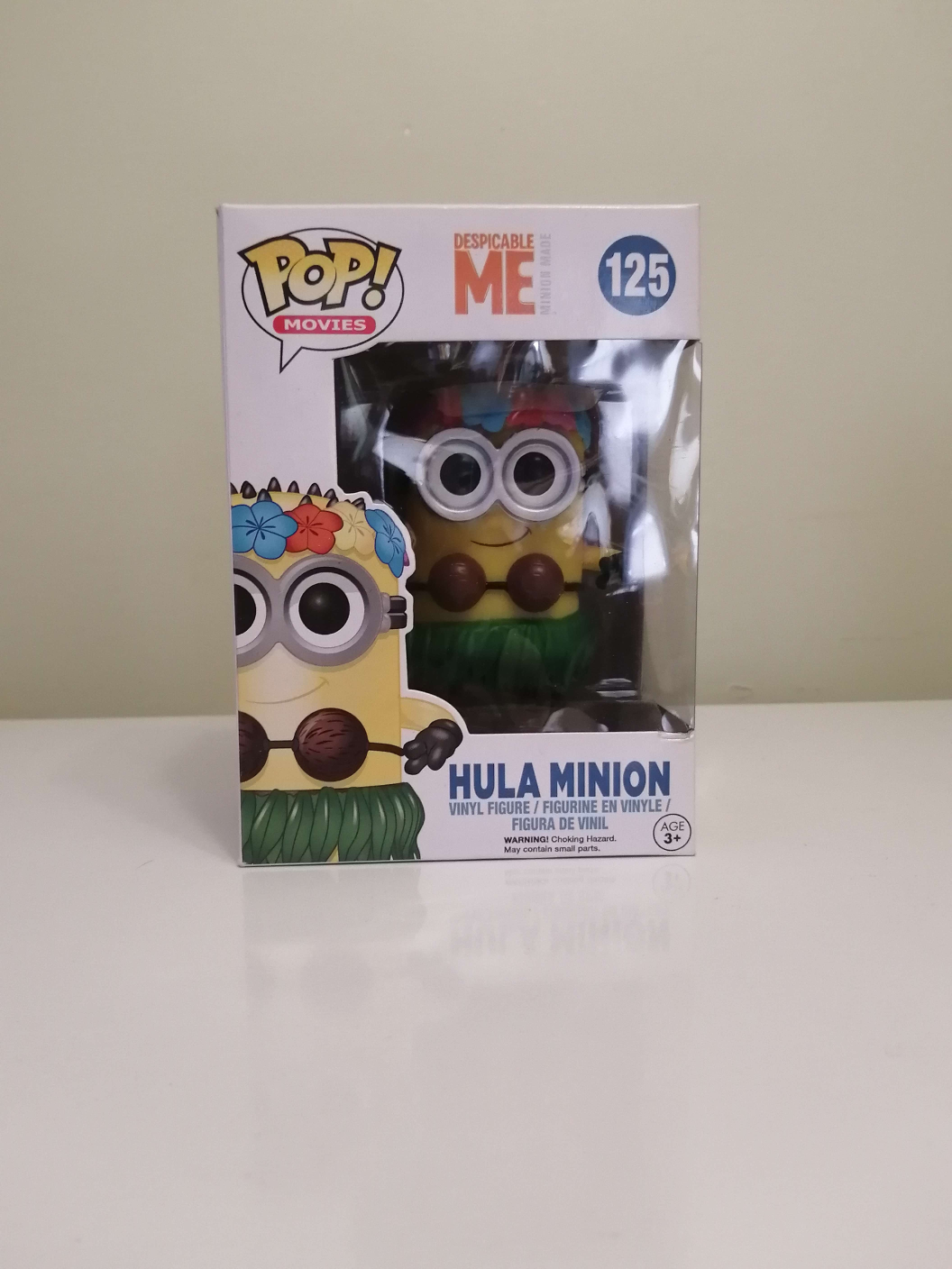 2014 Despicable Me Minion Made Pop Vinyl #125 Hula Minion