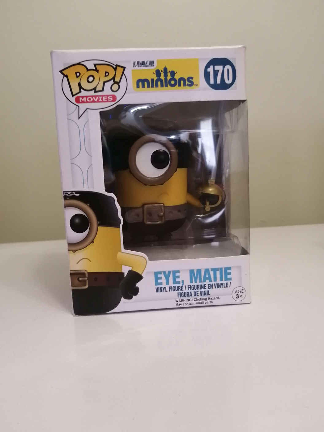 2015 Minions Pop Vinyl #170 Eye, Matie