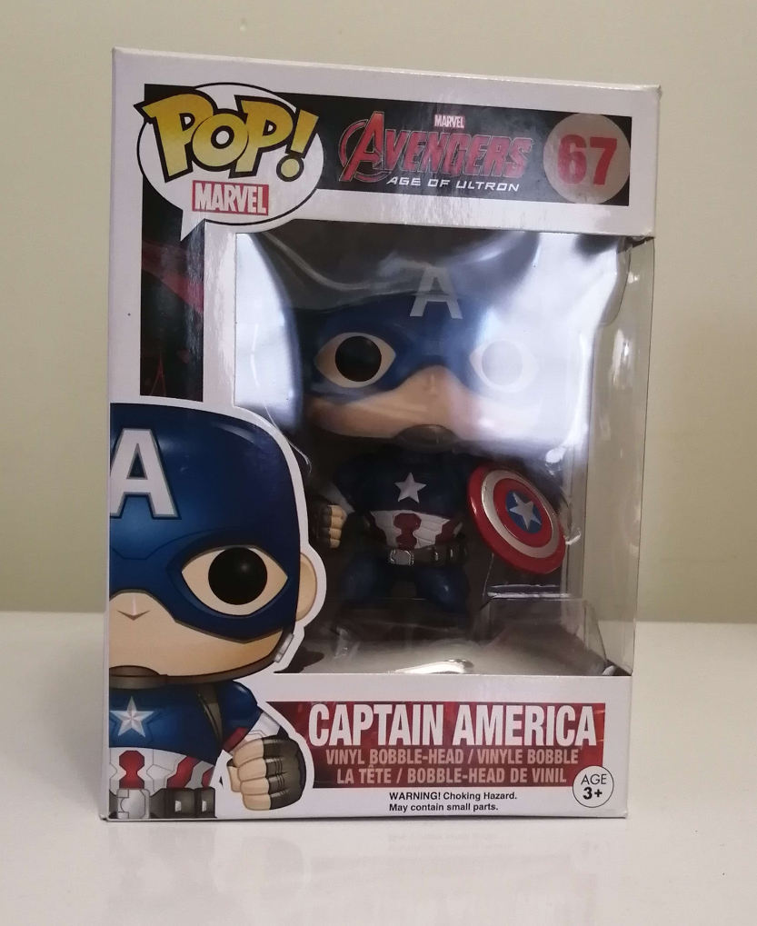 2015 Avengers Age of Ultron Pop Vinyl #67 Captain America