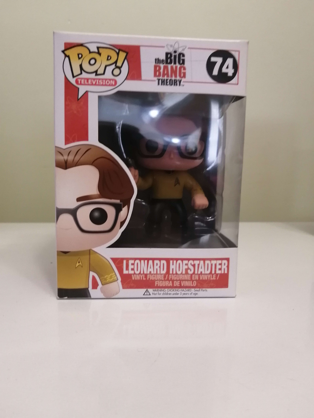 2013 Big Bang Theory Pop Vinyl #74 Leonard Hofstadter