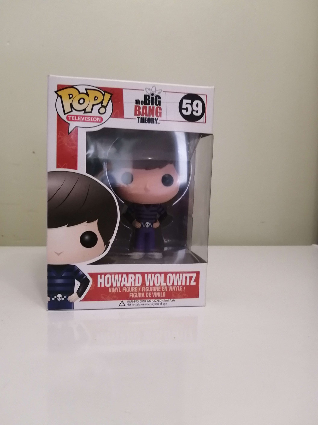 2013 Big Bang Theory Pop Vinyl #59 Howard Wolowitz