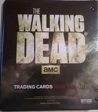 Load image into Gallery viewer, 2014 Walking Dead Season Three Part Two Binder with Base Set and Binder Card
