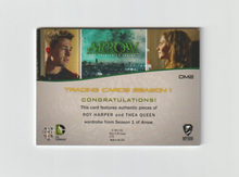 Load image into Gallery viewer, 2015 Arrow Season 1 Dual Memorabilia #DA2 Colton Haynes &amp; Willa Holland
