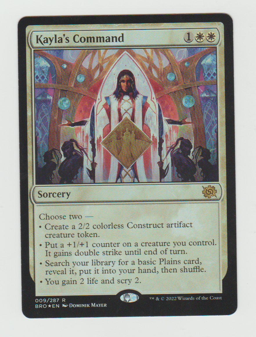 The Brothers' War Kayla's Command Foil