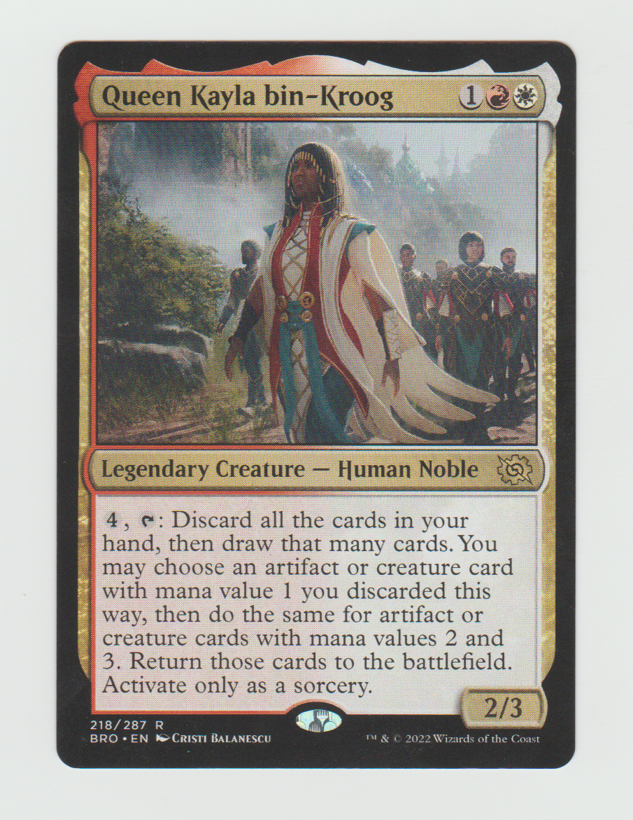The Brothers' War Queen Kayla bin-Kroog