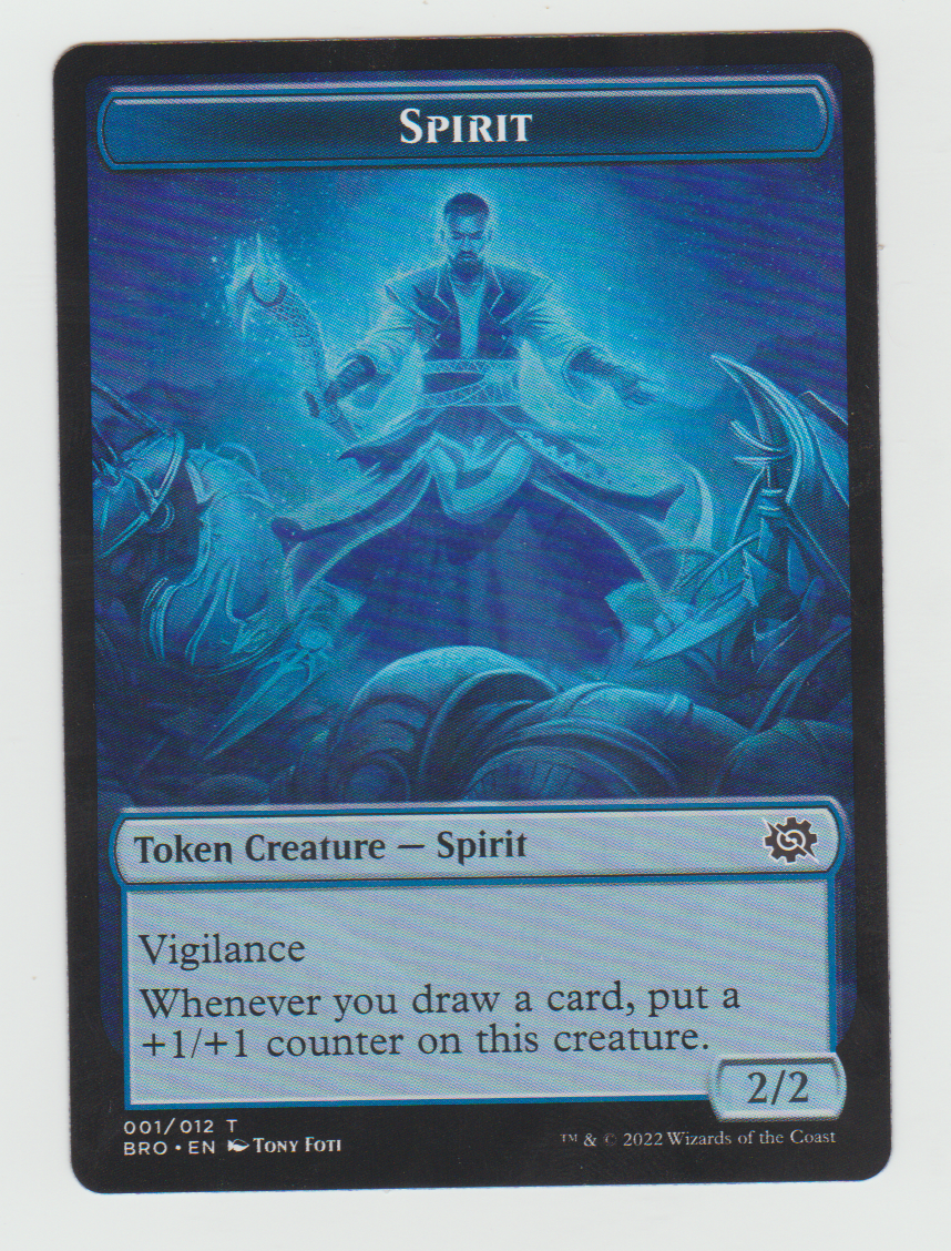 The Brothers' War Tokens Spirit