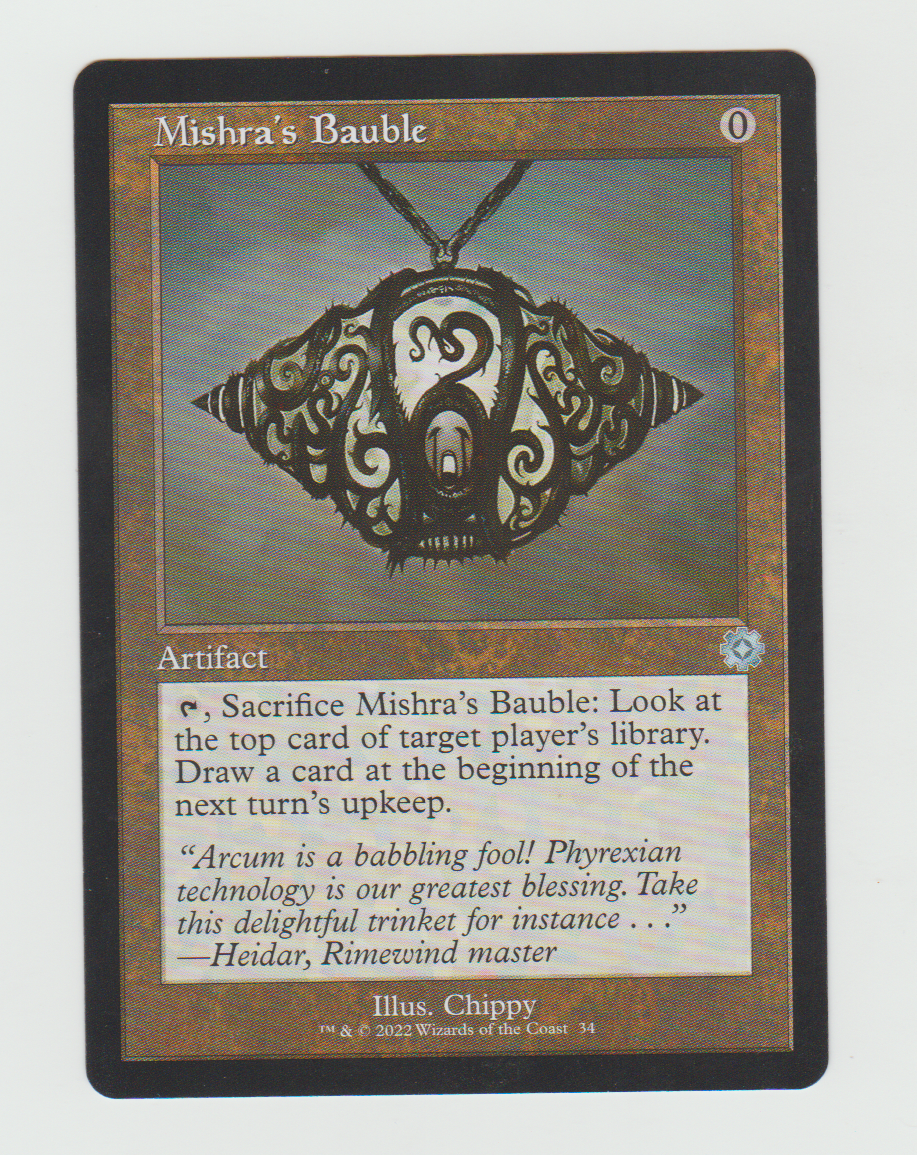 The Brothers' War Retro Artifacts Mishra's Bauble