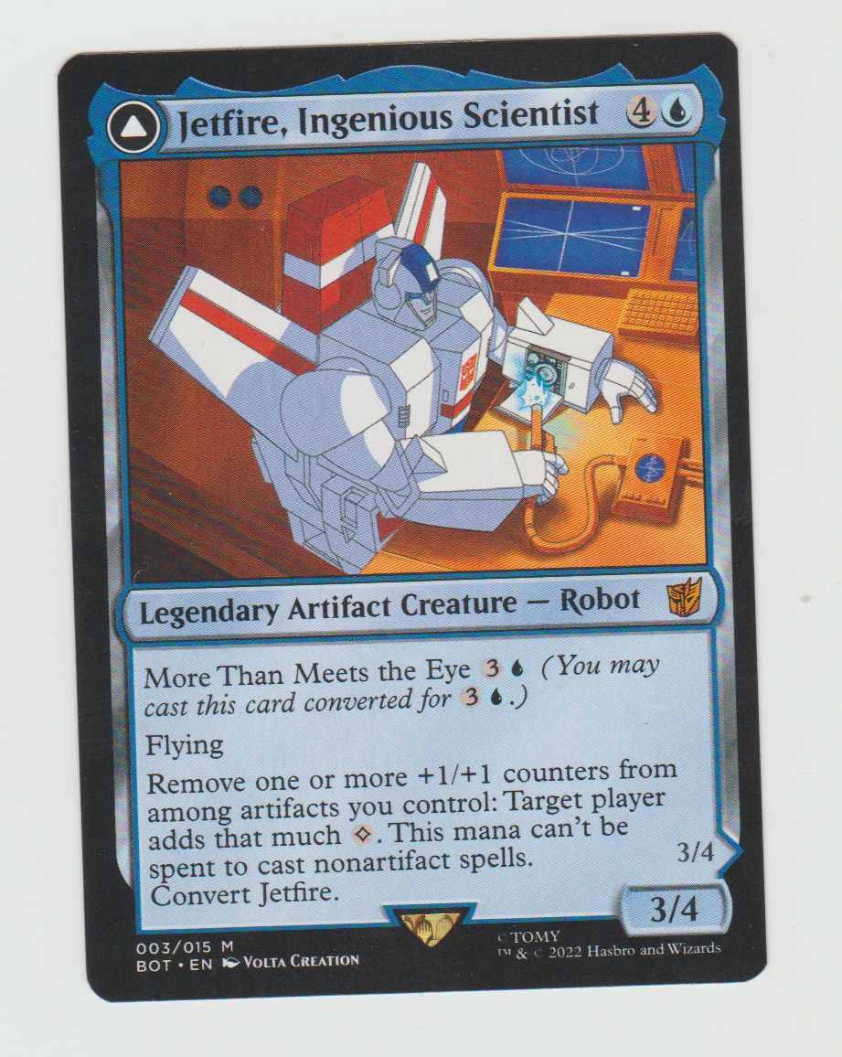 Universes Beyond Jetfire, Ingenious Scientist //Jetfire, Air Guardian