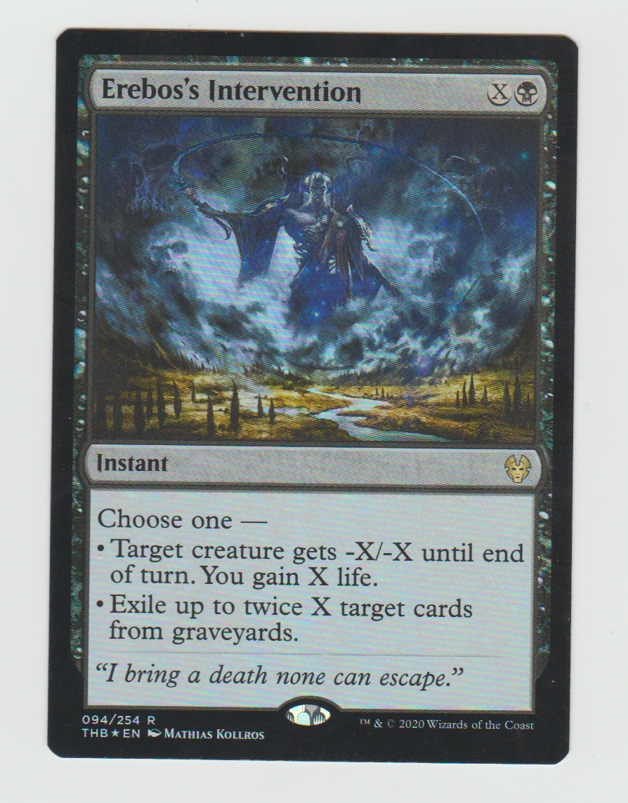 Theros Beyond Death Erebos's Intervention Foil