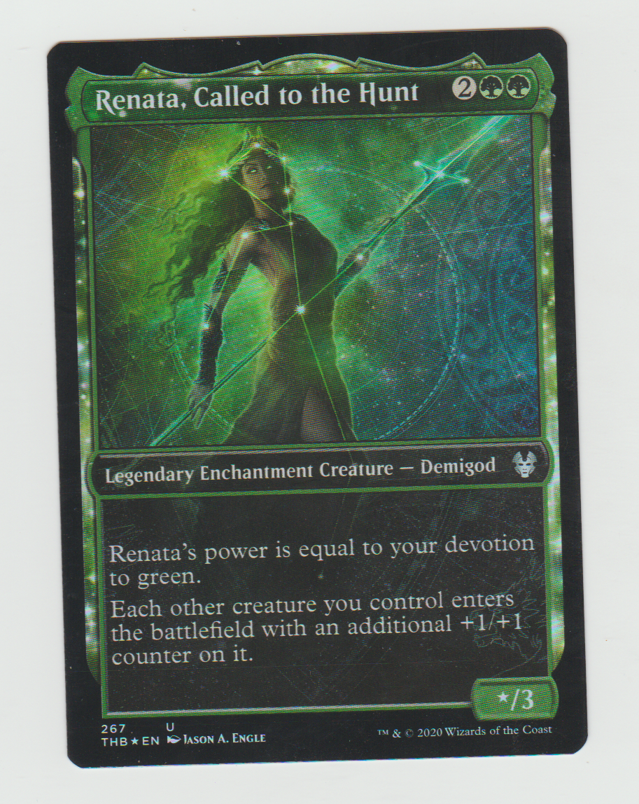 Theros Beyond Death Renata, Called to the Hunt Showcase Foil