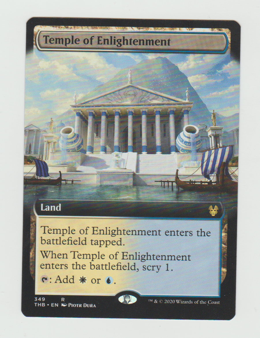 Theros Beyond Death Temple of Enlightenment Extended Art