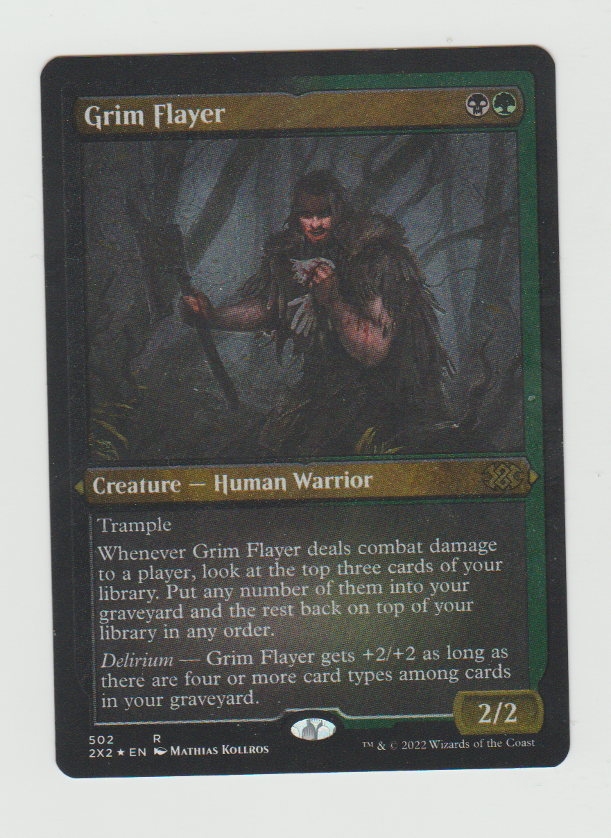 Double Masters 2022 Grim Flayer Etched Foil