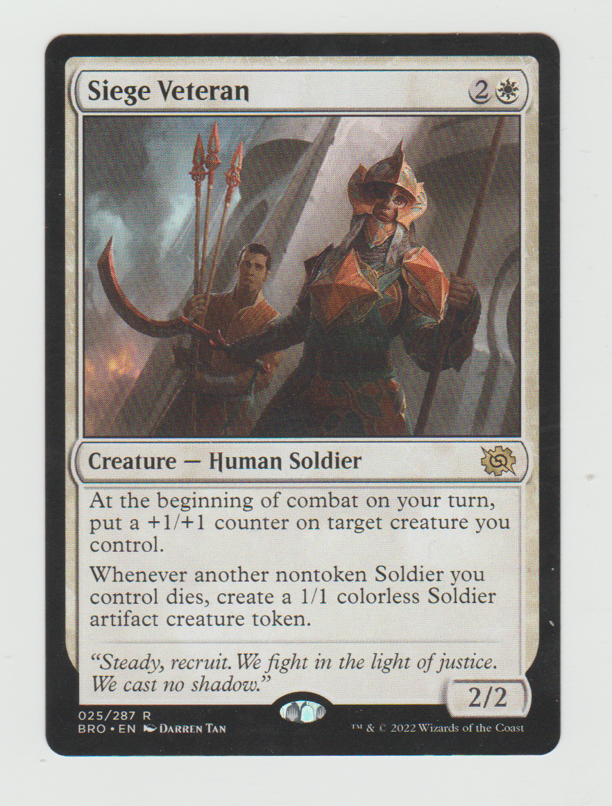 The Brothers' War Siege Veteran