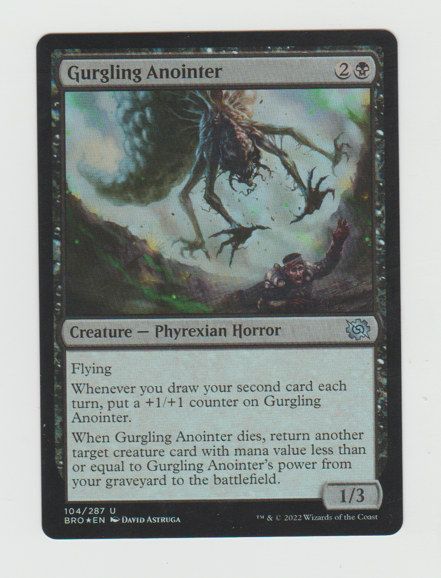 The Brothers' War Gurgling Anointer Foil